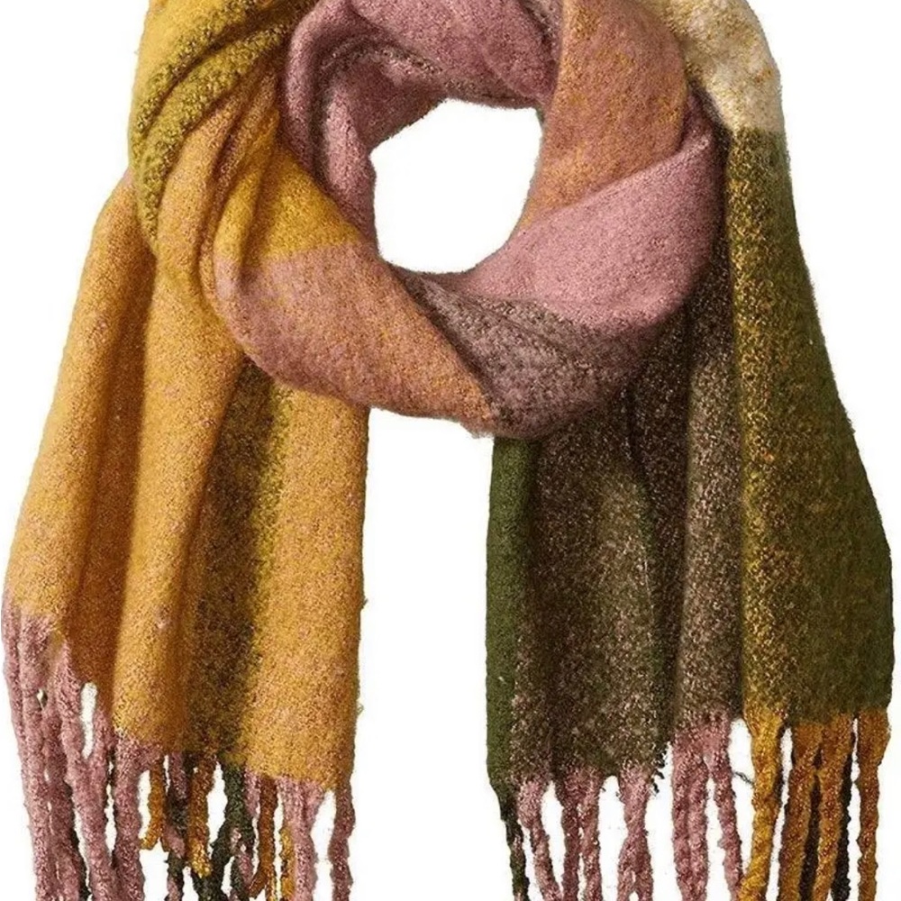 Michael Stars Oversized Fringe Wrap Scarf